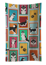Load image into Gallery viewer, Lots of Siberian Husky Kitchen Towel