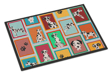Load image into Gallery viewer, Lots of Harlequin Natural Ears Great Dane Doormat - 24x36 Decorative Floor Mat – Indoor/Outdoor Rug with Artistic Flair