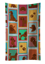 Load image into Gallery viewer, Lots of Chocolate Standard Poodle Kitchen Towel