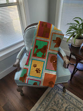 Load image into Gallery viewer, Lots of Chocolate Standard Poodle Quilted Blanket 50x60