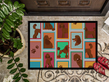 Load image into Gallery viewer, Lots of Chocolate Standard Poodle Doormat - 18x27 Decorative Floor Mat – Indoor/Outdoor Rug with Artistic Flair