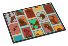 Load image into Gallery viewer, Lots of Chocolate Standard Poodle Doormat - 18x27 Decorative Floor Mat – Indoor/Outdoor Rug with Artistic Flair