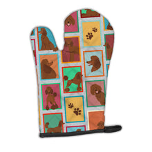 Load image into Gallery viewer, Lots of Chocolate Standard Poodle Oven Mitt