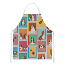 Load image into Gallery viewer, Lots of Shih Tzu Apron – Artist-Designed Kitchen, BBQ &amp; Craft Apron