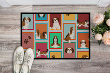 Load image into Gallery viewer, Lots of Shih Tzu Doormat - 18x27 Decorative Floor Mat – Indoor/Outdoor Rug with Artistic Flair