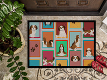 Load image into Gallery viewer, Lots of Shih Tzu Doormat - 18x27 Decorative Floor Mat – Indoor/Outdoor Rug with Artistic Flair