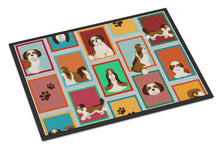 Load image into Gallery viewer, Lots of Shih Tzu Doormat - 18x27 Decorative Floor Mat – Indoor/Outdoor Rug with Artistic Flair