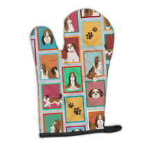 Load image into Gallery viewer, Lots of Shih Tzu Oven Mitt