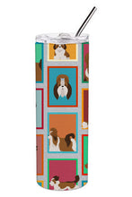 Load image into Gallery viewer, Lots of Shih Tzu Stainless Steel 20 oz Skinny Tumbler