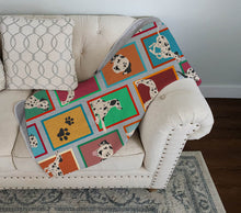 Load image into Gallery viewer, Lots of Dalmatian Quilted Blanket 50x60