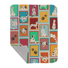 Load image into Gallery viewer, Lots of Dalmatian Quilted Blanket 50x60