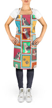 Load image into Gallery viewer, Lots of Old English Sheepdog Apron – Artist-Designed Kitchen, BBQ &amp; Craft Apron