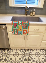 Load image into Gallery viewer, Lots of Old English Sheepdog Kitchen Towel