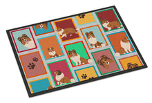 Load image into Gallery viewer, Lots of Sheltie Doormat - 24x36 Decorative Floor Mat – Indoor/Outdoor Rug with Artistic Flair