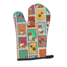 Load image into Gallery viewer, Lots of Sheltie Oven Mitt