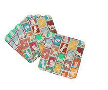 Load image into Gallery viewer, Lots of Great Pyrenees Foam Coaster