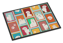 Load image into Gallery viewer, Lots of Maltese Doormat - 24x36 Decorative Floor Mat – Indoor/Outdoor Rug with Artistic Flair