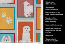 Load image into Gallery viewer, Lots of Maltese Kitchen Towel
