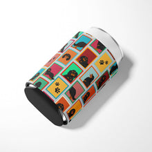Load image into Gallery viewer, Lots of Black and Tan Cavalier King Charles Spaniel Can or Bottle Hugger