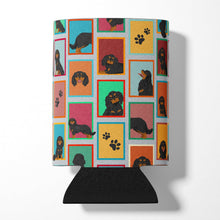 Load image into Gallery viewer, Lots of Black and Tan Cavalier King Charles Spaniel Can or Bottle Hugger