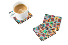 Load image into Gallery viewer, Lots of Black and Tan Dachshund Foam Coaster
