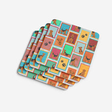 Load image into Gallery viewer, Lots of Airedale Terrier Foam Coaster