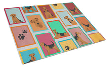 Load image into Gallery viewer, Lots of Airedale Terrier Glass Cutting Boards – Durable, Decorative Kitchen Art Large