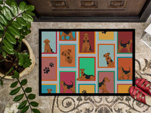 Load image into Gallery viewer, Lots of Airedale Terrier Doormat - 18x27 Decorative Floor Mat – Indoor/Outdoor Rug with Artistic Flair