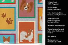 Load image into Gallery viewer, Lots of Red and White Papillon Kitchen Towel