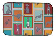 Load image into Gallery viewer, Lots of Italian Greyhound Dish Drying Mat