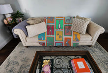 Load image into Gallery viewer, Lots of Italian Greyhound Quilted Blanket 50x60