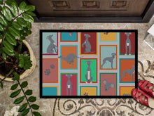 Load image into Gallery viewer, Lots of Italian Greyhound Doormat - 18x27 Decorative Floor Mat – Indoor/Outdoor Rug with Artistic Flair