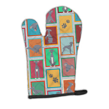 Load image into Gallery viewer, Lots of Italian Greyhound Oven Mitt