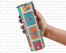 Load image into Gallery viewer, Lots of Italian Greyhound Stainless Steel 20 oz Skinny Tumbler