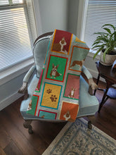 Load image into Gallery viewer, Lots of Red Boston Terrier Quilted Blanket 50x60