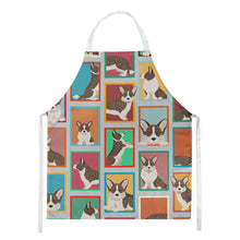 Load image into Gallery viewer, Lots of Brindle Cardigan Corgi Apron – Artist-Designed Kitchen, BBQ &amp; Craft Apron