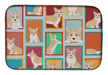 Load image into Gallery viewer, Lots of Fawn Cardigan Corgi Dish Drying Mat