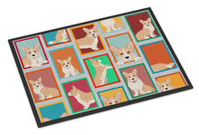Load image into Gallery viewer, Lots of Fawn Cardigan Corgi Doormat - 24x36 Decorative Floor Mat – Indoor/Outdoor Rug with Artistic Flair
