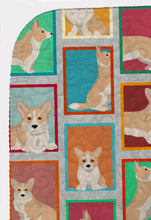 Load image into Gallery viewer, Lots of Fawn Cardigan Corgi Quilted Blanket 50x60