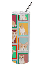 Load image into Gallery viewer, Lots of Fawn Cardigan Corgi Stainless Steel 20 oz Skinny Tumbler