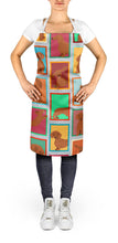 Load image into Gallery viewer, Lots of Red Dachshund Apron – Artist-Designed Kitchen, BBQ &amp; Craft Apron