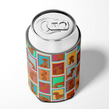 Load image into Gallery viewer, Lots of Red Dachshund Can or Bottle Hugger
