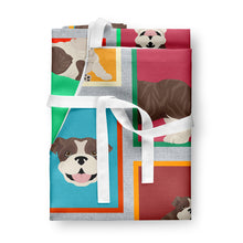 Load image into Gallery viewer, Lots of Brindle English Bulldog Apron – Artist-Designed Kitchen, BBQ &amp; Craft Apron