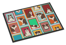 Load image into Gallery viewer, Lots of Brindle English Bulldog Doormat - 18x27 Decorative Floor Mat – Indoor/Outdoor Rug with Artistic Flair