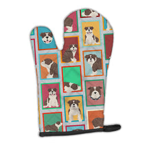 Load image into Gallery viewer, Lots of Brindle English Bulldog Oven Mitt