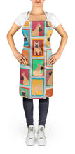Load image into Gallery viewer, Lots of Fawn French Bulldog Apron – Artist-Designed Kitchen, BBQ &amp; Craft Apron