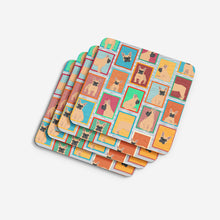 Load image into Gallery viewer, Lots of Fawn French Bulldog Foam Coaster