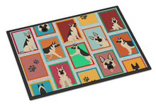 Load image into Gallery viewer, Lots of Black and Silver German Shepherd Doormat - 18x27 Decorative Floor Mat – Indoor/Outdoor Rug with Artistic Flair