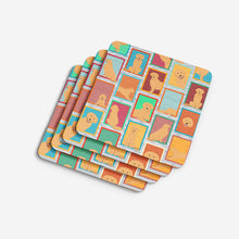 Load image into Gallery viewer, Lots of Golden Retriever Foam Coaster