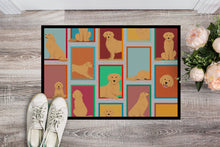 Load image into Gallery viewer, Lots of Golden Retriever Doormat - 24x36 Decorative Floor Mat – Indoor/Outdoor Rug with Artistic Flair